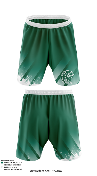 Holy Name High School Soccer 64543442 Athletic Shorts With Pockets - 1