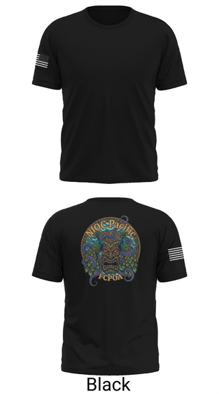 Short Sleeve Performance Shirt, NIOC Pacific FCPOA, Navy, Teamtime, Team time, sublimation, custom sports apparel, team uniforms, spirit wear, spiritwear, sports uniforms, custom shirts, team store, custom team store, fundraiser sports, apparel fundraiser