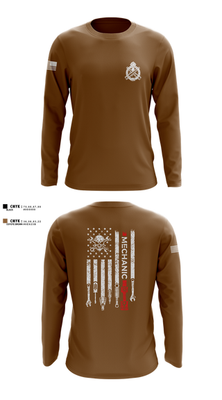 Long Sleeve Performance Shirt, 661st ECC, , Teamtime, Team time, sublimation, custom sports apparel, team uniforms, spirit wear, spiritwear, sports uniforms, custom shirts, team store, custom team store, fundraiser sports, apparel fundraiser