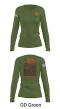 MACARTHUR PARK UNIT 16981211 Women's Long Sleeve V-neck Shirt - 54