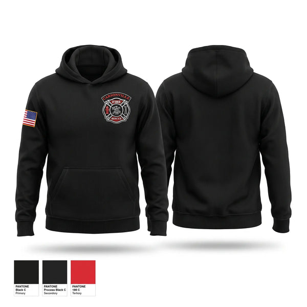 Hoodie, Carsonville Fire & Rescue, Fire Department, Teamtime, Team time, sublimation, custom sports apparel, team uniforms, spirit wear, spiritwear, sports uniforms, custom shirts, team store, custom team store, fundraiser sports, apparel fundraiser
