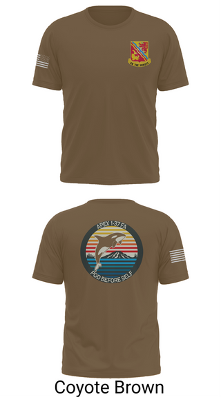 Old School Cotton Feel Shirt, A BTRY, 1-37FAR, , Teamtime, Team time, sublimation, custom sports apparel, team uniforms, spirit wear, spiritwear, sports uniforms, custom shirts, team store, custom team store, fundraiser sports, apparel fundraiser