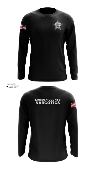 Lincoln County Narcotics 81046896 Long Sleeve Performance Shirt 30