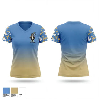 Womens Short Sleeve Vneck Shirt, Hoboes, Baseball, Teamtime, Team time, sublimation, custom sports apparel, team uniforms, spirit wear, spiritwear, sports uniforms, custom shirts, team store, custom team store, fundraiser sports, apparel fundraiser