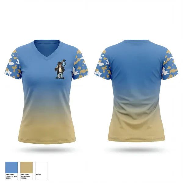 Womens Short Sleeve Vneck Shirt, Hoboes, Baseball, Teamtime, Team time, sublimation, custom sports apparel, team uniforms, spirit wear, spiritwear, sports uniforms, custom shirts, team store, custom team store, fundraiser sports, apparel fundraiser