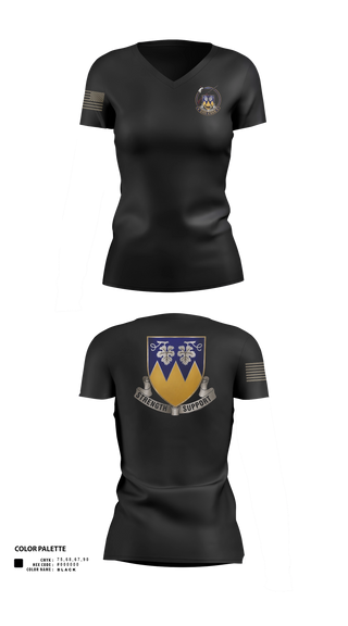 Womens Short Sleeve Vneck Shirt, 513th Transportation Company, Army, Teamtime, Team time, sublimation, custom sports apparel, team uniforms, spirit wear, spiritwear, sports uniforms, custom shirts, team store, custom team store, fundraiser sports, apparel fundraiser