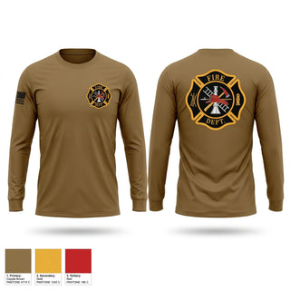 Long Sleeve Performance Shirt, Union Fire Department, Fire Department, Teamtime, Team time, sublimation, custom sports apparel, team uniforms, spirit wear, spiritwear, sports uniforms, custom shirts, team store, custom team store, fundraiser sports, apparel fundraiser