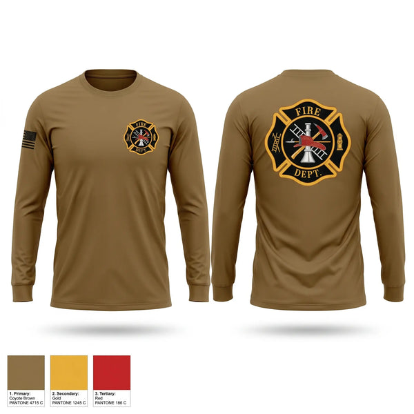 Long Sleeve Performance Shirt, Union Fire Department, Fire Department, Teamtime, Team time, sublimation, custom sports apparel, team uniforms, spirit wear, spiritwear, sports uniforms, custom shirts, team store, custom team store, fundraiser sports, apparel fundraiser