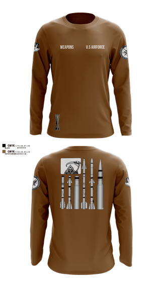 Long Sleeve Performance Shirt, 144 FW, National Guard, Teamtime, Team time, sublimation, custom sports apparel, team uniforms, spirit wear, spiritwear, sports uniforms, custom shirts, team store, custom team store, fundraiser sports, apparel fundraiser