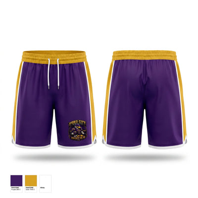 Ford city ducks Athletic Shorts With Pockets - 1