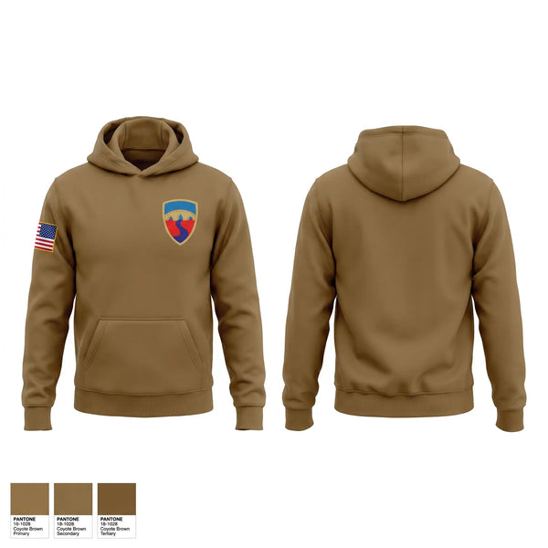 Hoodie, HHC, 155th CSSB, Army, Teamtime, Team time, sublimation, custom sports apparel, team uniforms, spirit wear, spiritwear, sports uniforms, custom shirts, team store, custom team store, fundraiser sports, apparel fundraiser