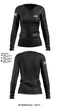 GAF 55246472 Women's Long Sleeve V-neck Shirt - 3
