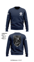 1-222 Aviation Regiment Crew Neck Sweatshirt - 9
