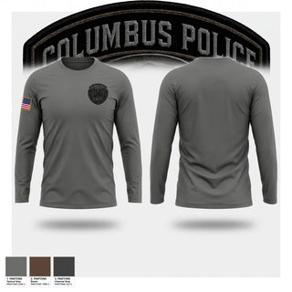 Long Sleeve Performance Shirt, Columbus SWAT, Police, Teamtime, Team time, sublimation, custom sports apparel, team uniforms, spirit wear, spiritwear, sports uniforms, custom shirts, team store, custom team store, fundraiser sports, apparel fundraiser