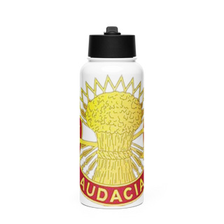 5-4 ADA A BTRY 3rd PLT 45345597 Stainless Steel Water Bottle with a Straw Lid