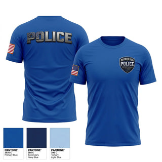 Short Sleeve Performance Shirt, Broken bow police department, Police, Teamtime, Team time, sublimation, custom sports apparel, team uniforms, spirit wear, spiritwear, sports uniforms, custom shirts, team store, custom team store, fundraiser sports, apparel fundraiser