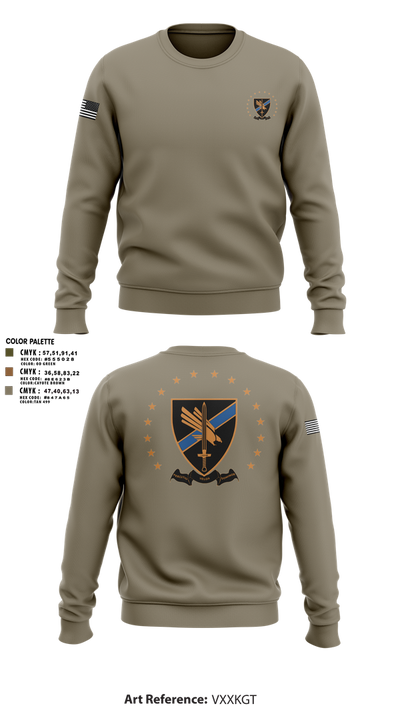 Highlands County Sheriff’s Office 31866513 Crew Neck Sweatshirt - 3