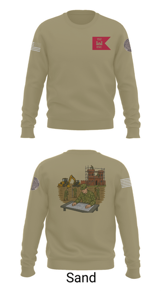 Crew Neck Sweatshirt, 152, Army, Teamtime, Team time, sublimation, custom sports apparel, team uniforms, spirit wear, spiritwear, sports uniforms, custom shirts, team store, custom team store, fundraiser sports, apparel fundraiser