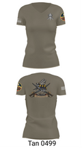 Seabee Women's Short Sleeve V-neck Shirt - 65