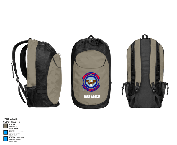 Gear Bag, 660 AMXS, Air Force, Teamtime, Team time, sublimation, custom sports apparel, team uniforms, spirit wear, spiritwear, sports uniforms, custom shirts, team store, custom team store, fundraiser sports, apparel fundraiser