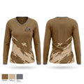 Rustic Barn L.L.C. Women's Long Sleeve V-neck Shirt - 1