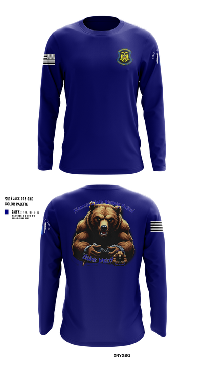 Troop A Crime Wreckers Long Sleeve Performance Shirt 23