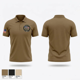 Short Sleeve Performance Polo, Hoya Battalion, Army, Teamtime, Team time, sublimation, custom sports apparel, team uniforms, spirit wear, spiritwear, sports uniforms, custom shirts, team store, custom team store, fundraiser sports, apparel fundraiser
