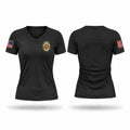 Duncan Police Department Women's Short Sleeve V-neck Shirt - 1