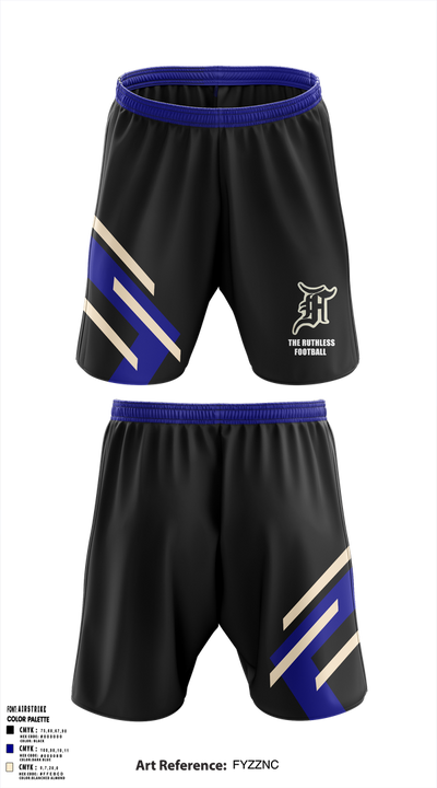 The ruthless footballers 64127416 Athletic Shorts With Pockets - 1
