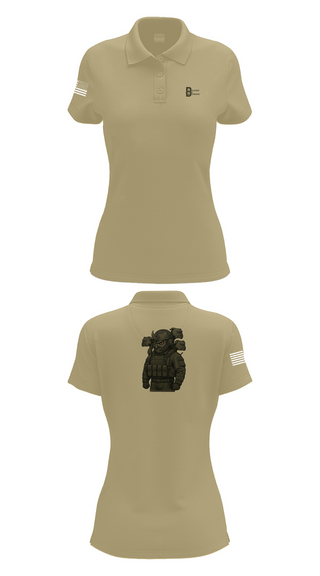 Womens Short Sleeve Performance Polo, Deployment & Distribution Flight, , Teamtime, Team time, sublimation, custom sports apparel, team uniforms, spirit wear, spiritwear, sports uniforms, custom shirts, team store, custom team store, fundraiser sports, apparel fundraiser