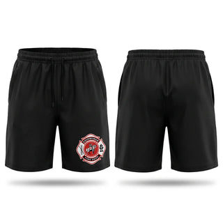Athletic Shorts With Pockets, Edinburgh Fire Lancer Logo, EMS/EMT, Teamtime, Team time, sublimation, custom sports apparel, team uniforms, spirit wear, spiritwear, sports uniforms, custom shirts, team store, custom team store, fundraiser sports, apparel fundraiser