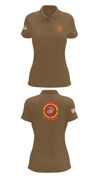 Womens Short Sleeve Performance Polo, Det ‘A’ 2nd FSSG, , Teamtime, Team time, sublimation, custom sports apparel, team uniforms, spirit wear, spiritwear, sports uniforms, custom shirts, team store, custom team store, fundraiser sports, apparel fundraiser