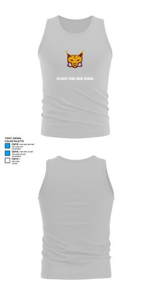 Tank Top, Gilbert Sena High School, Spirit Store, Teamtime, Team time, sublimation, custom sports apparel, team uniforms, spirit wear, spiritwear, sports uniforms, custom shirts, team store, custom team store, fundraiser sports, apparel fundraiser