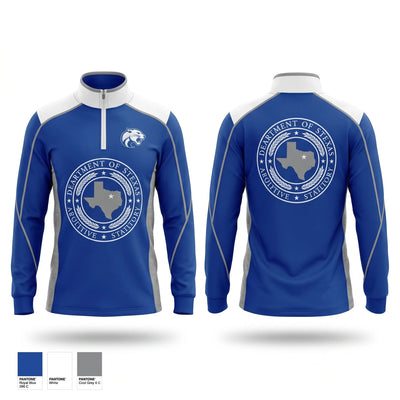 Jarrell Middle School Basketball Quarter Zip Jacket - 1