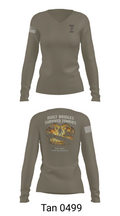 2225th MRBC 46856563 Women's Long Sleeve V-neck Shirt - 11