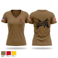 294th ESC 69878544 Women's Short Sleeve V-neck Shirt - 1