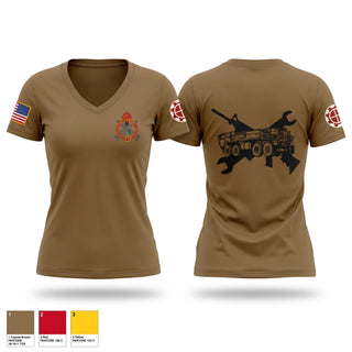 Womens Short Sleeve Vneck Shirt, 294th ESC, Army, Teamtime, Team time, sublimation, custom sports apparel, team uniforms, spirit wear, spiritwear, sports uniforms, custom shirts, team store, custom team store, fundraiser sports, apparel fundraiser