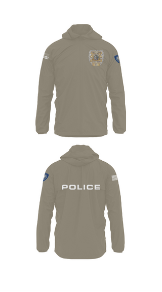 Windbreaker, Vincennes Police Department, , Teamtime, Team time, sublimation, custom sports apparel, team uniforms, spirit wear, spiritwear, sports uniforms, custom shirts, team store, custom team store, fundraiser sports, apparel fundraiser