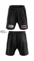 Carey Rural Fire & Rescue Athletic Shorts With Pockets - 11