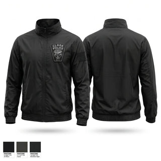 Windbreaker, Clark DB, Police, Teamtime, Team time, sublimation, custom sports apparel, team uniforms, spirit wear, spiritwear, sports uniforms, custom shirts, team store, custom team store, fundraiser sports, apparel fundraiser