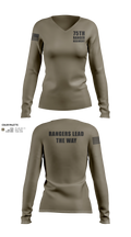 75th ranger regiment 56480452 Women's Long Sleeve V-neck Shirt - 21