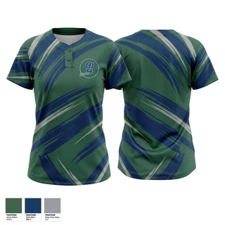 Two Button Softball Jersey, 814 Elite, Softball, Teamtime, Team time, sublimation, custom sports apparel, team uniforms, spirit wear, spiritwear, sports uniforms, custom shirts, team store, custom team store, fundraiser sports, apparel fundraiser