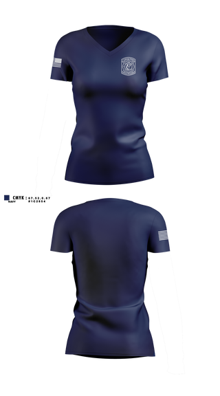Womens Short Sleeve Vneck Shirt, Cecilton Volunteer Fire Company, Fire Department, Teamtime, Team time, sublimation, custom sports apparel, team uniforms, spirit wear, spiritwear, sports uniforms, custom shirts, team store, custom team store, fundraiser sports, apparel fundraiser