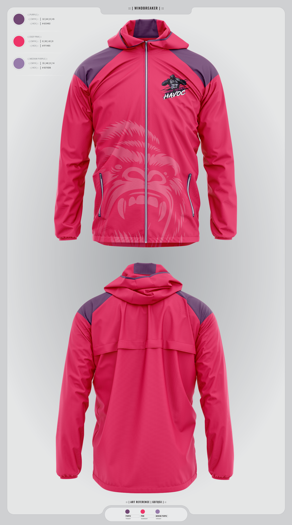 Windbreaker, West texas Havoc, Baseball, Teamtime, Team time, sublimation, custom sports apparel, team uniforms, spirit wear, spiritwear, sports uniforms, custom shirts, team store, custom team store, fundraiser sports, apparel fundraiser