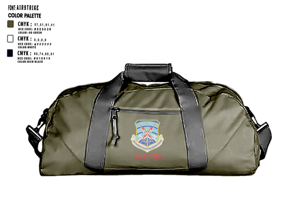 Duffle Bag, 3d Combat Communications Group, , Teamtime, Team time, sublimation, custom sports apparel, team uniforms, spirit wear, spiritwear, sports uniforms, custom shirts, team store, custom team store, fundraiser sports, apparel fundraiser