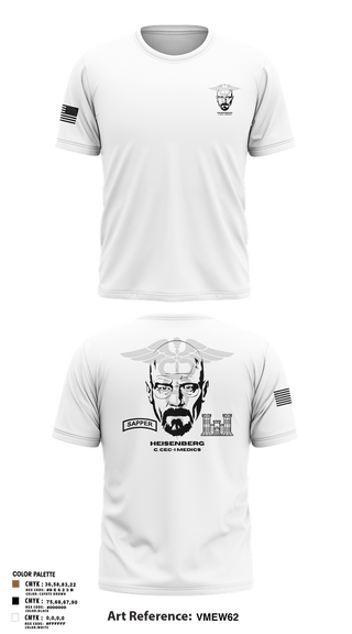 Short Sleeve Performance Shirt, Heisenberg’s, Army, Teamtime, Team time, sublimation, custom sports apparel, team uniforms, spirit wear, spiritwear, sports uniforms, custom shirts, team store, custom team store, fundraiser sports, apparel fundraiser