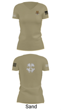 23 CABS 22910633 Women's Short Sleeve V-neck Shirt - 88