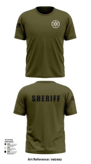 Short Sleeve Performance Shirt, Wayne County Sheriff’s Department, , Teamtime, Team time, sublimation, custom sports apparel, team uniforms, spirit wear, spiritwear, sports uniforms, custom shirts, team store, custom team store, fundraiser sports, apparel fundraiser