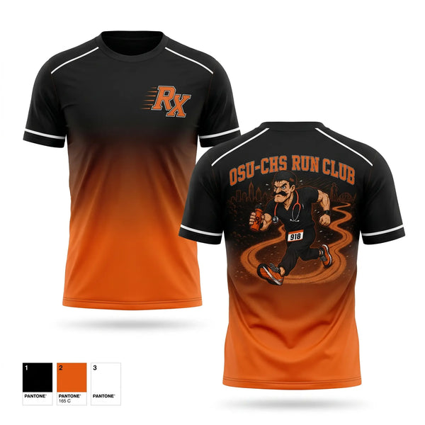 Short Sleeve Performance Shirt, OSU-CHS Run Club, Track & Field, Teamtime, Team time, sublimation, custom sports apparel, team uniforms, spirit wear, spiritwear, sports uniforms, custom shirts, team store, custom team store, fundraiser sports, apparel fundraiser