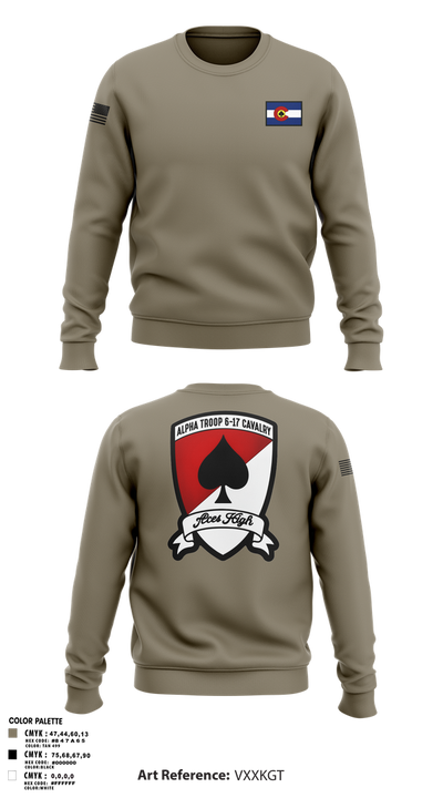 A-TRP 6-17 ACS 36914799 Crew Neck Sweatshirt - 1
